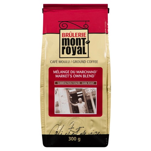 Brulerie Mont-Royal Markets Ground Coffee Own Dark Roast 300 g
