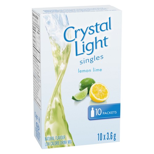 Crystal Light Drink Mix Singles Lemon Lime 36 g