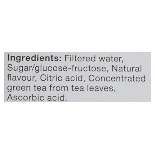 Fuze Naturally Flavoured Iced Tea Lemon Green Tea 12 x 341 ml (cans)