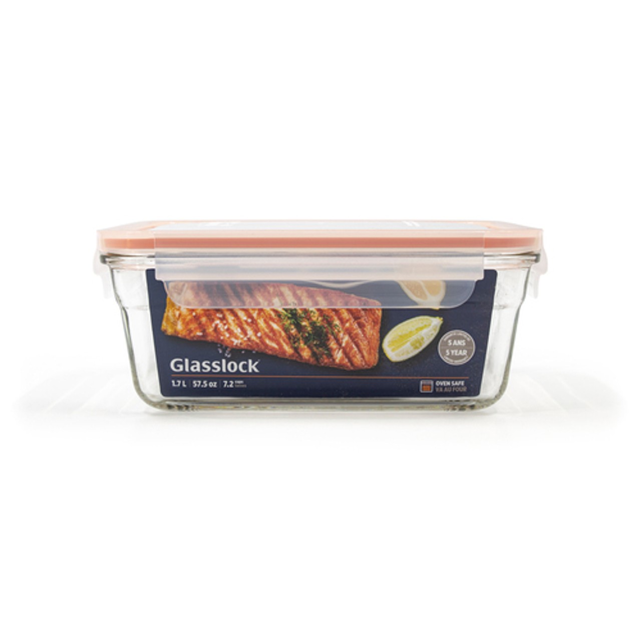 Glasslock Container Rectangle 1.7 L - Voilà Online Groceries & Offers