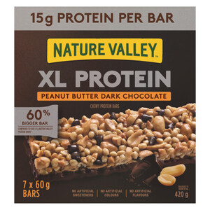 Nature Valley Protein Bars Peanut Butter Dark Chocolate 420 g