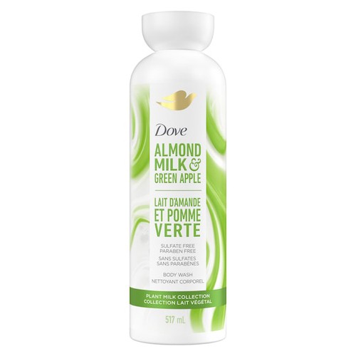 Dove Body Wash Almond Milk & Green Apple 517 ml