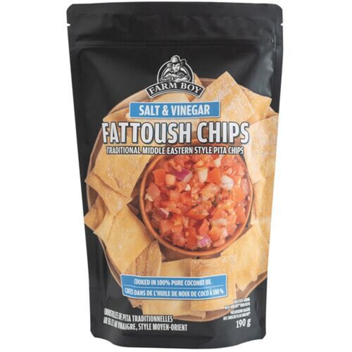 Farm Boy Fattoush Chips Salt And Vinegar 190 g