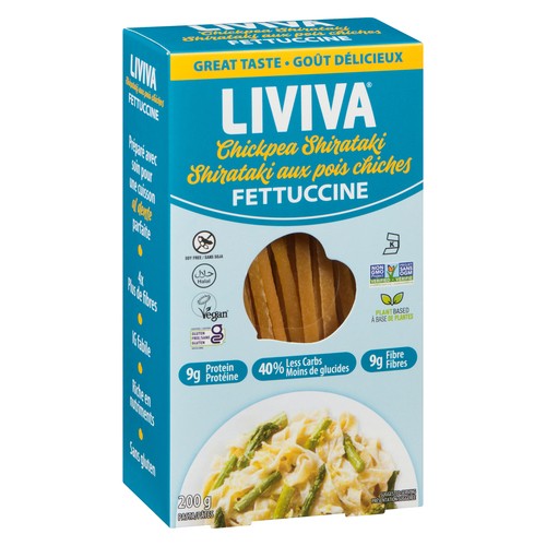 Liviva Pasta Chickpea Shirataki Fettuccine 200 g