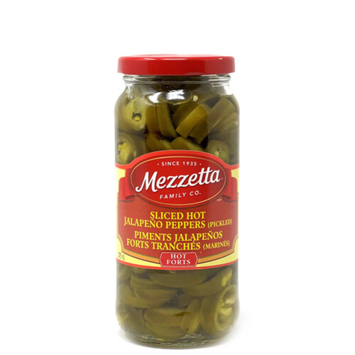 Mezzetta Deli-Sliced Hot Jalapeno Peppers 375 ml