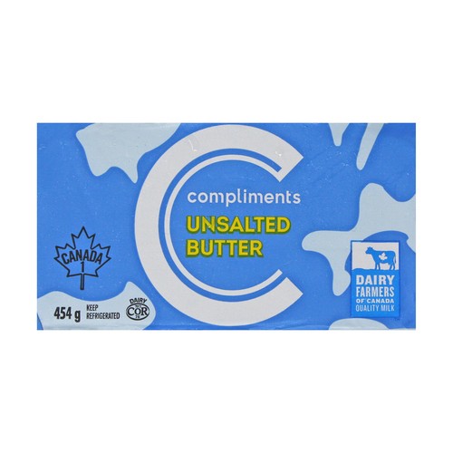 Compliments Butter Unsalted 454 g
