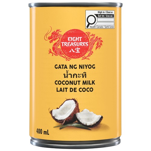 Eight Treasures Canned Coconut Milk 400 ml
