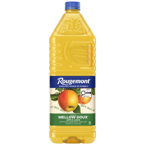 Rougemont No Sugar Added Low Acid Mellow Apple Juice 2 L
