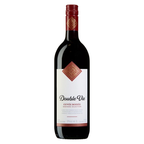 Double Vie Vie Red Wine 12% Alcohol Oakyard Selection 1 L (bottle)