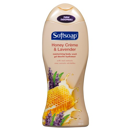 SoftSoap Body Wash Honey Creme & Lavender 532 ml