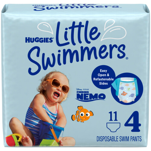 Huggies Little Swimmers Disposable Swim Diapers Size 4 11 Count