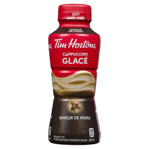 Tim Hortons Iced Cappuccino Mocha 340 ml (bottle)