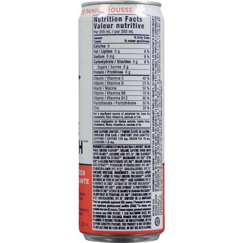 Pure North Energy Drink Grapefruit Lemonade 355 ml (can)