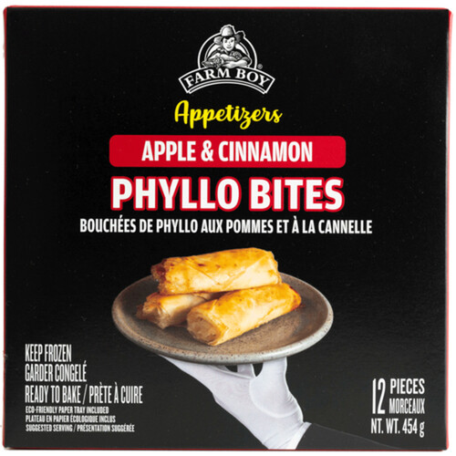 Farm Boy Frozen Phyllo Bites Apple & Cinnamon 454 g