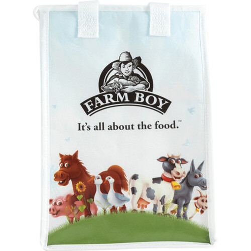 Farm Boy Sac à lunch isolé avec animaux (20.5x30.5x18) 1 un