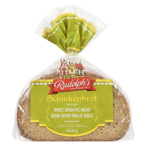 Rudolph's Schinckenbrot Whole Grain Rye Bread 454 g