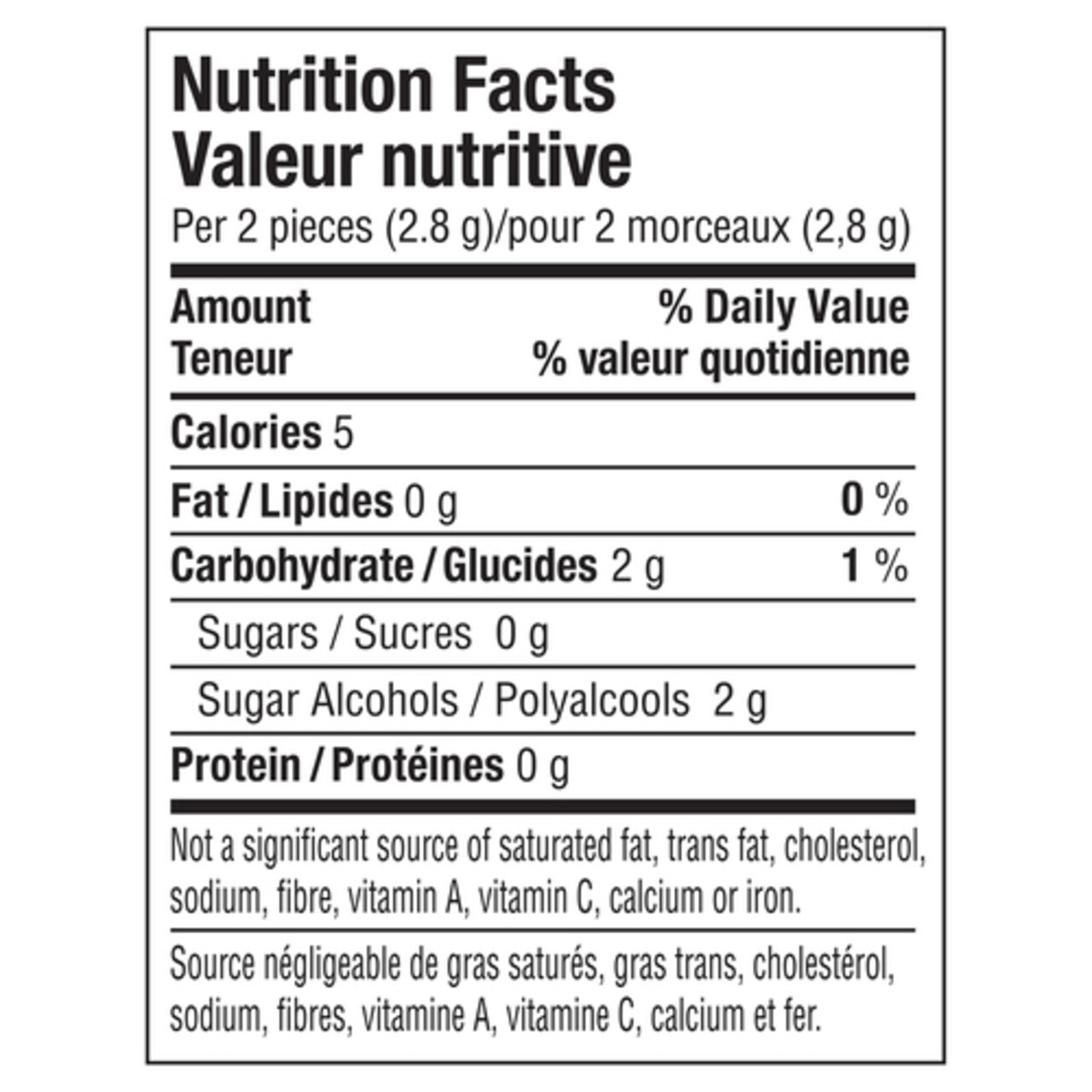 Excel Teeth Whitening Chewing Gum White Spearmint 60 Pieces 1 Bottle