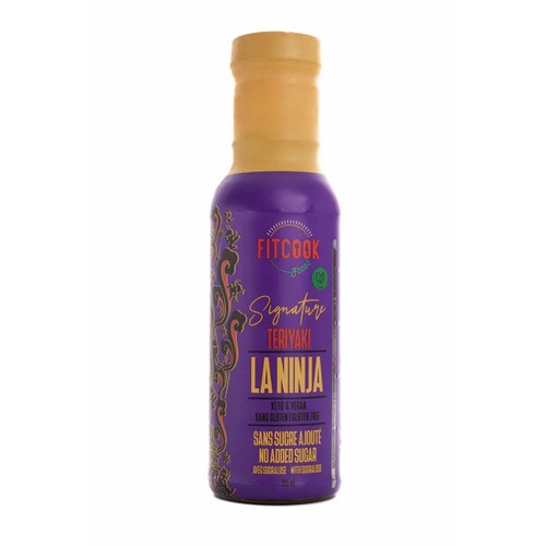 Fit Sauce Vegan Teriyaki Sauce Ninja 355 ml