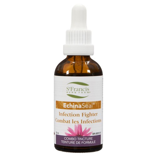 St. Francis Herb Farm Herbal Remedies Tincture Cold + Flu Echinaseal 50 ml