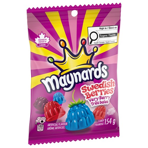 Maynards Candy Swedish Berries Very Berry 154 g