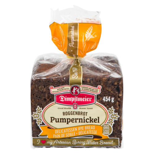 Dimpflmeier Bread Pumpernickel Rye 454 g