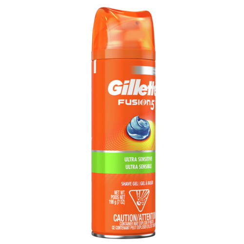 Gillette Fusion5 Ultra Sensitive Shave Gel 198 g