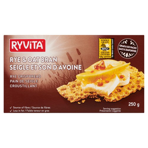 Gluten Free? Ryvita Sesame Rye Crispbread (250g) - Pack Of 2 - View #4