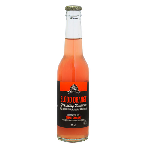 Farm Boy Sparkling Beverage Blood Orange 275 ml (bottle)