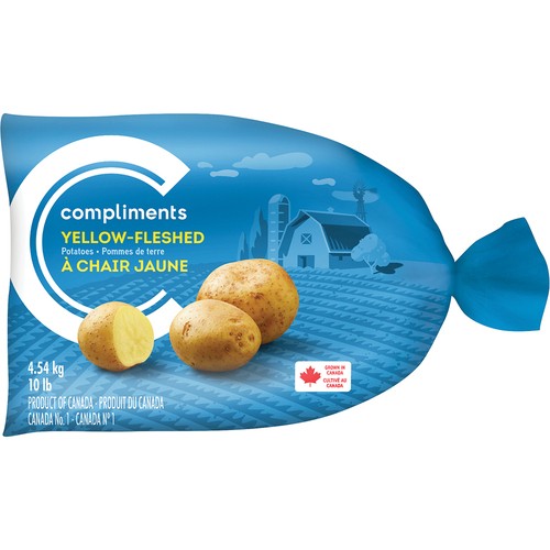 Compliments  Potato Bag Yellow - Fleshed  4.54 kg