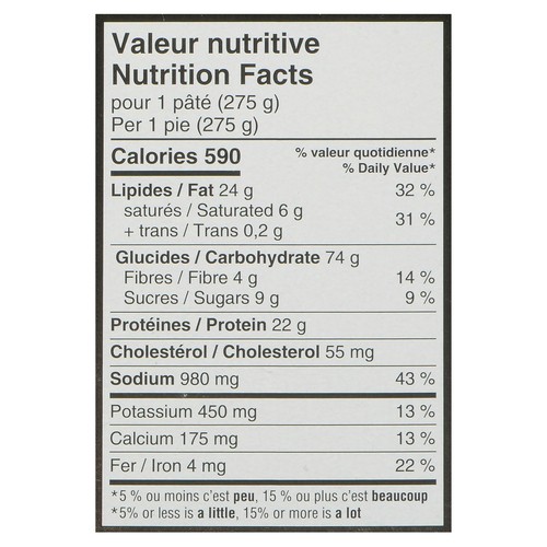 St Hubert Chicken Pot Pie 2 x 275 g