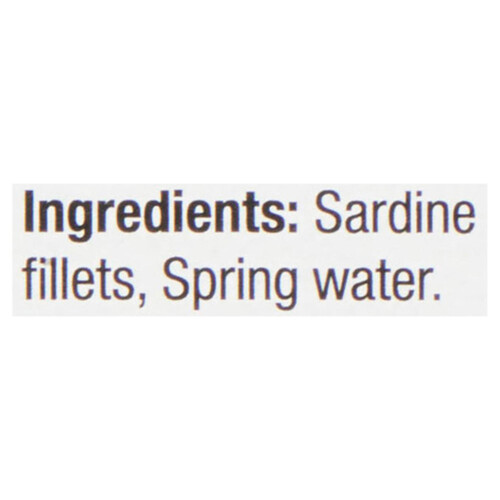 Clover Leaf Sardine Fillets Boneless In Spring Water 106 g