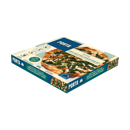 Porta Frozen Pizza Spinach & Goat Cheese 400 g