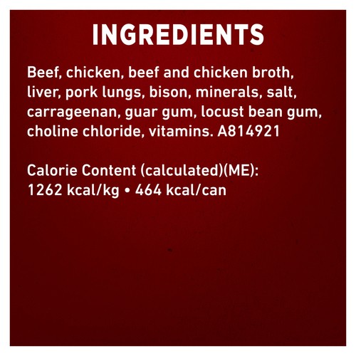 Purina ONE Wet Dog Food Smart Blend True Instinct Beef & Bison 368 g