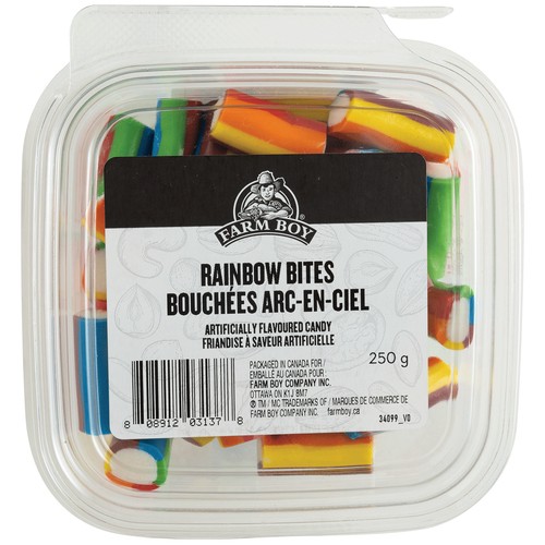 Farm Boy Candy Rainbow Bites 250 g