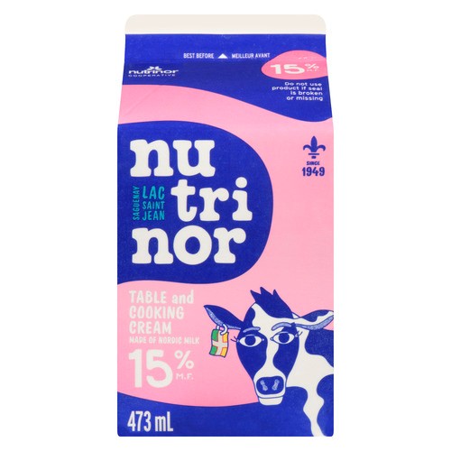 Nutrinor 15% Cooking Cream 473 ml