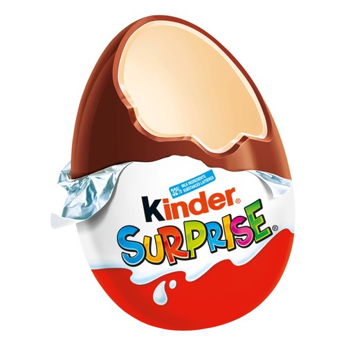 Kinder Surprise Single Egg Milk Chocolate With Milky Lining 20 g