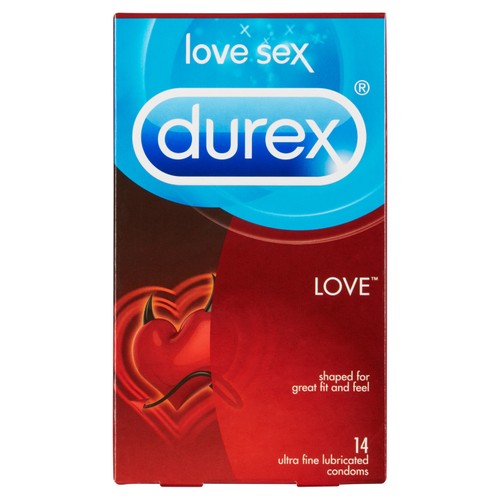 Durex Ultrafine Lubricated Condoms 14 Pack