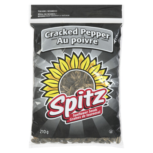 Spitz Sunflower Seeds Cracked Pepper 210 g