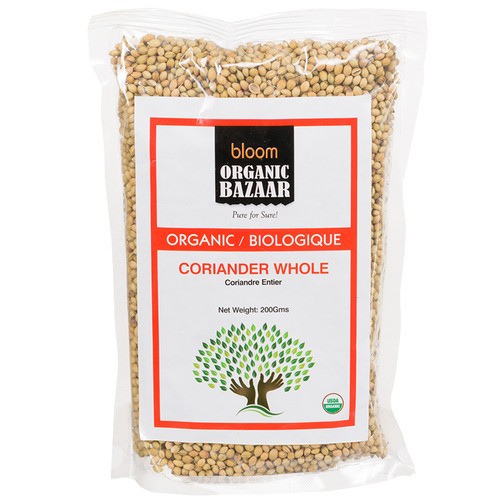 Bloom Organic Coriander Whole  200 g