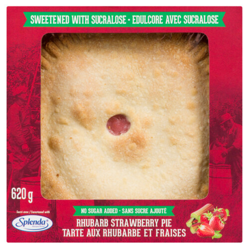 Apple Valley Foods No Sugar Added Rhubarb Strawberry Pie 620 g Voilà