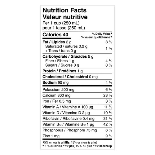 Earth's Own Zero Sugar Gluten-Free Oat Milk Alternative Vanilla 946 ml