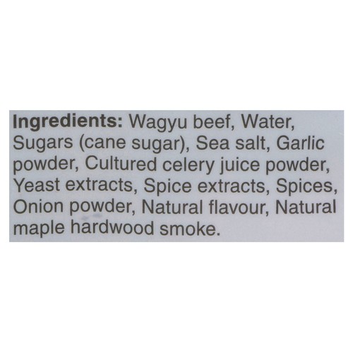 Riz Brands Wagyu Meat Snacks Jerky Teriyaki Beef 60 g