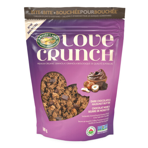 Nature's Path Organic Granola Dark Chocolate Hazelnut Butter 300 g