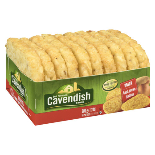 Voilà Online Grocery Delivery Cavendish Farms Onion Hash Brown Patties 600 G