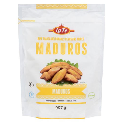 La Fe Frozen Ripe Plantains Maduros 907 g