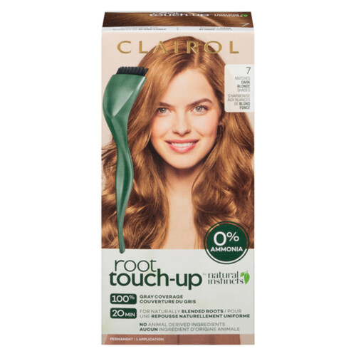 Clairol Natural Instincts Hair Color Root Touch Up 7 Dark Blonde 