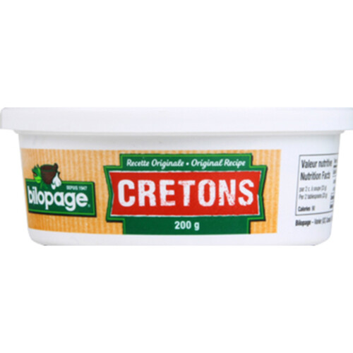 Bilopage Cretons Original 200 g