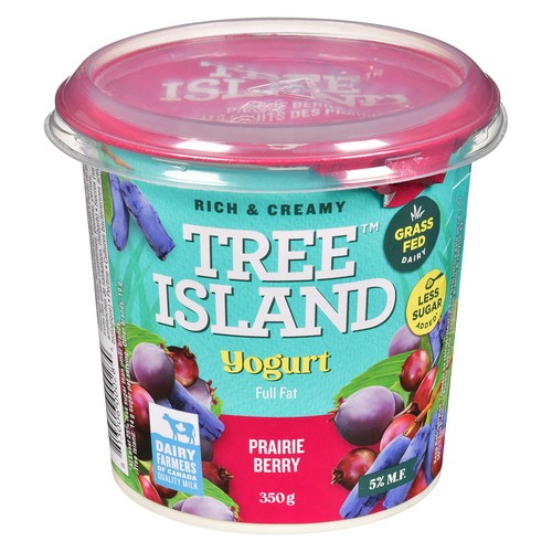 Tree Island Gourmet Yogurt Prairie Berry Yogurt 350 g
