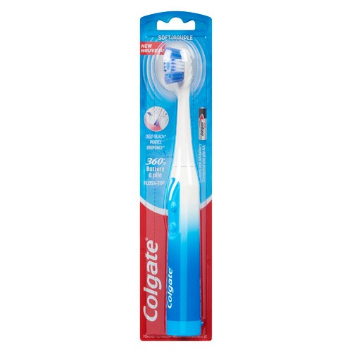 Colgate Adult Powered Toothbrush Sonic Floss Tip 
