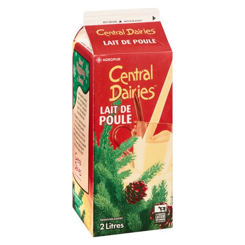Central Dairies Regular Eggnog 2 L